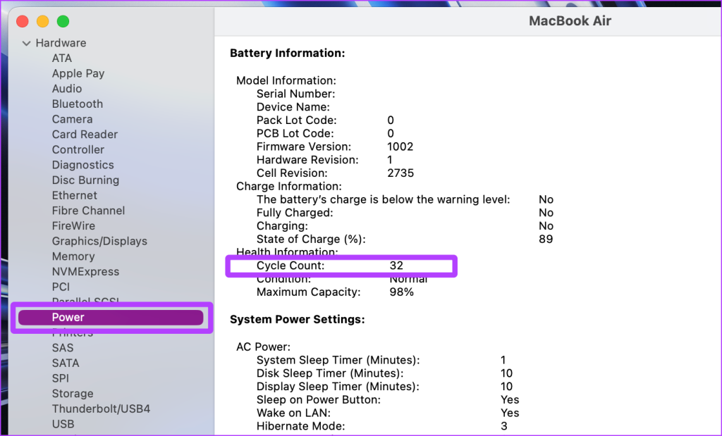 จำนวนรอบ (แบตเตอรี่) บน Mac คืออะไร และจะตรวจสอบได้อย่างไร