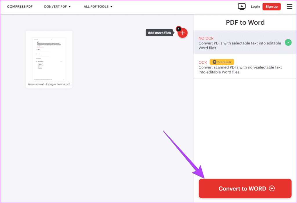 วิธีแปลง Google Forms เป็น PDF, Google Docs หรือ Word