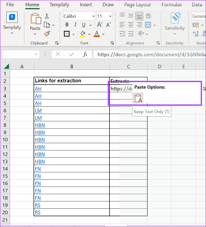 3 melhores maneiras de extrair um URL de hiperlinks no Microsoft Excel