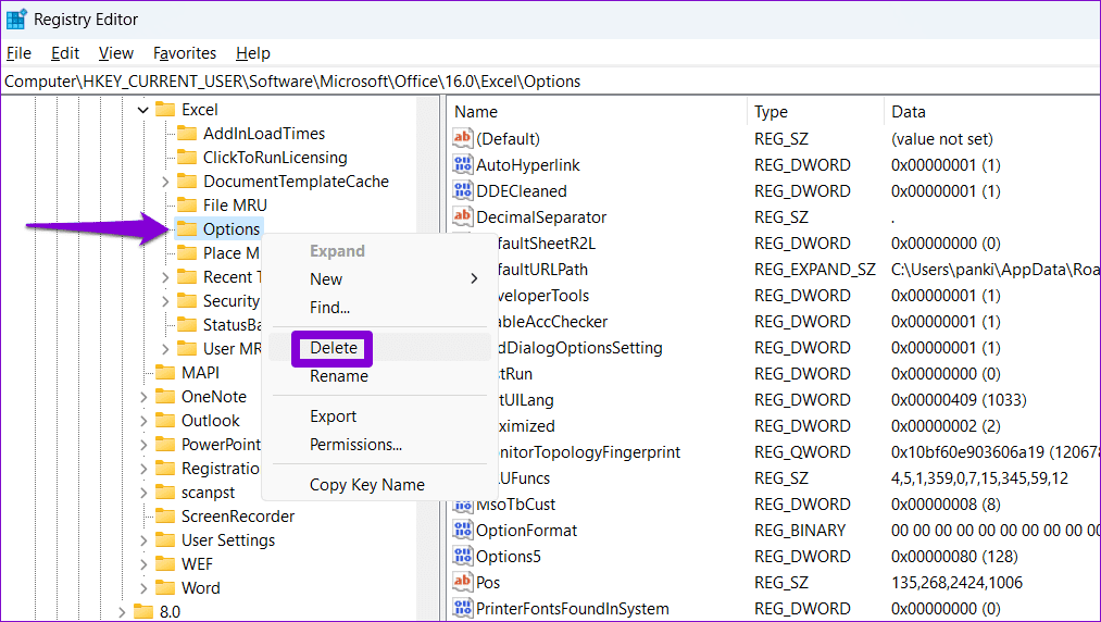 Le 6 principali correzioni per Excel Impossibile avviare l'errore dell'ultima volta su Windows