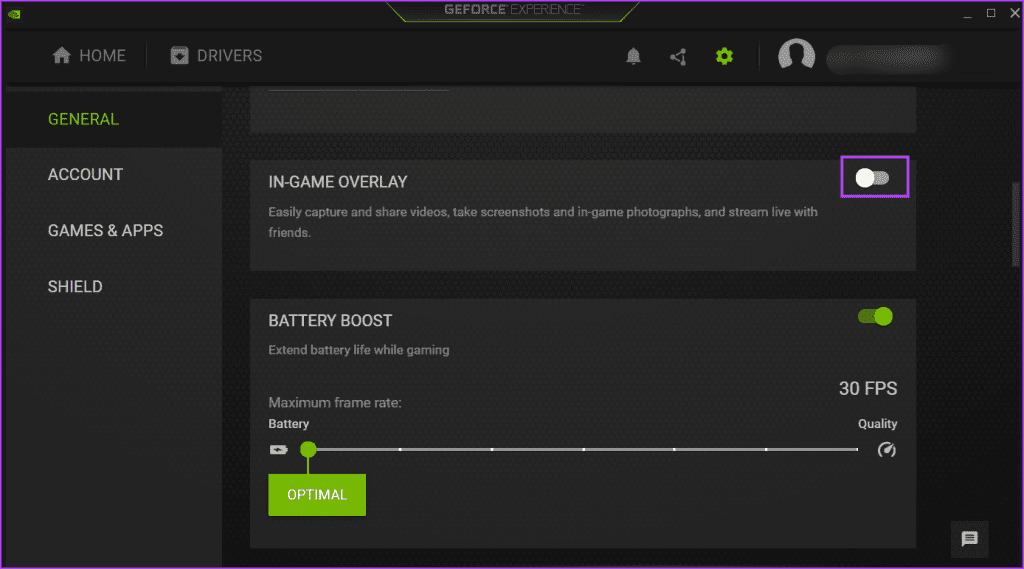 أفضل 9 طرق لإصلاح عدم عمل NVIDIA GeForce Overlay على نظام التشغيل Windows