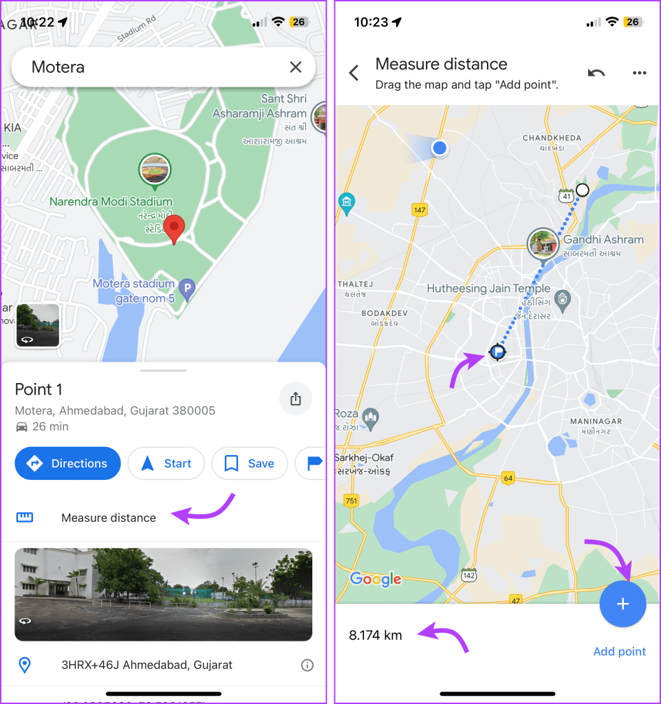 Come trovare il punto a metà strada su Google Maps