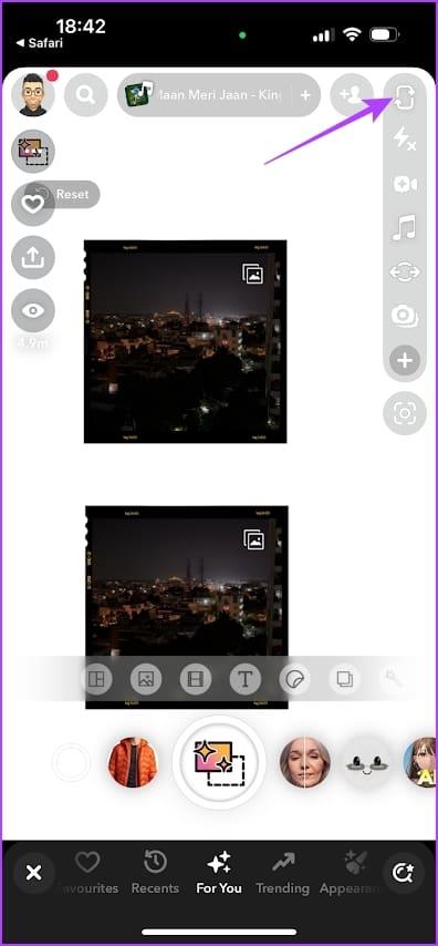 Cómo hacer un collage en Snapchat en iPhone y Android