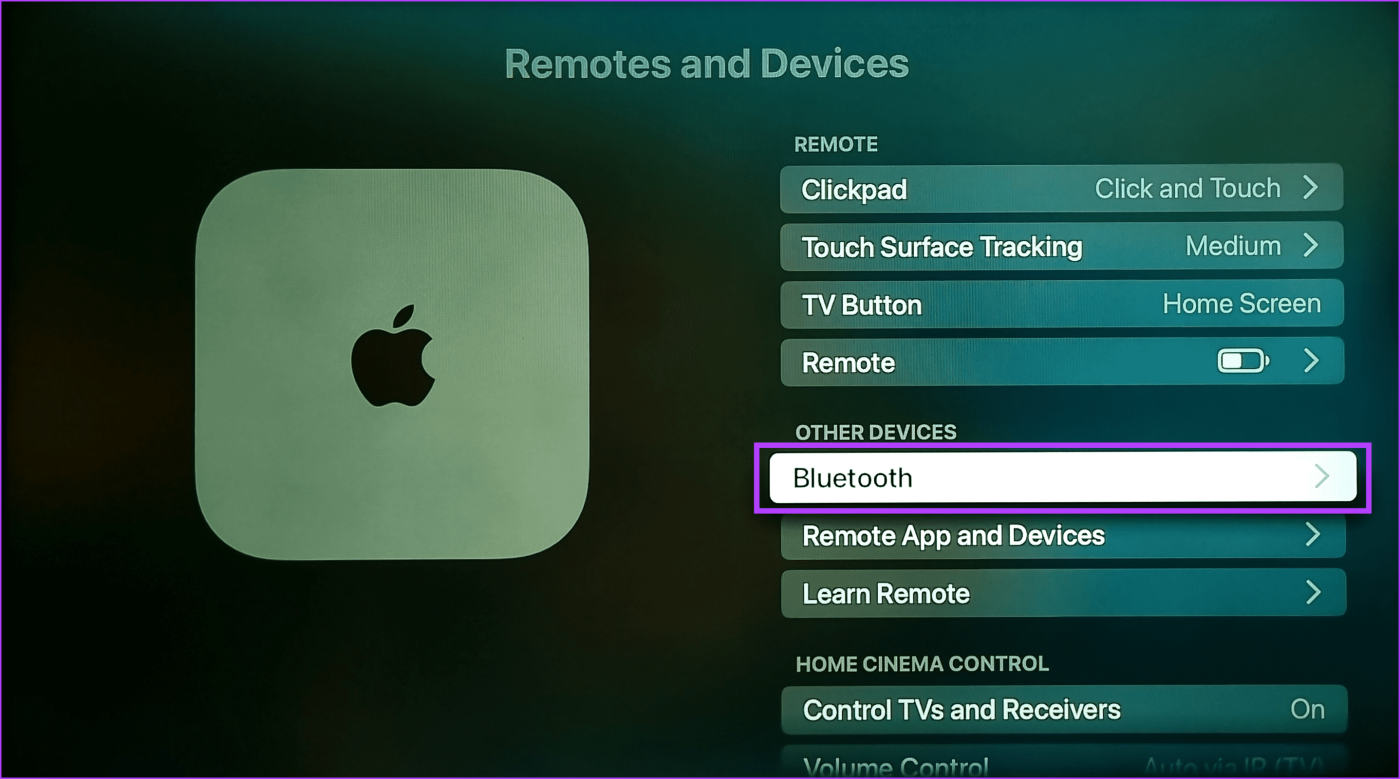 如何更新 Apple TV 遙控器韌體