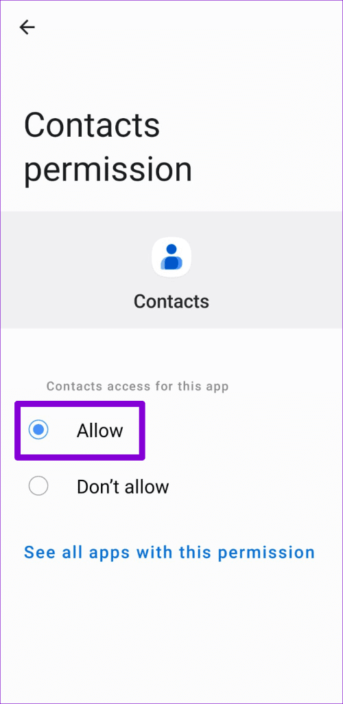 Les 6 meilleures façons de réparer la recherche de contacts ne fonctionne pas sur Android