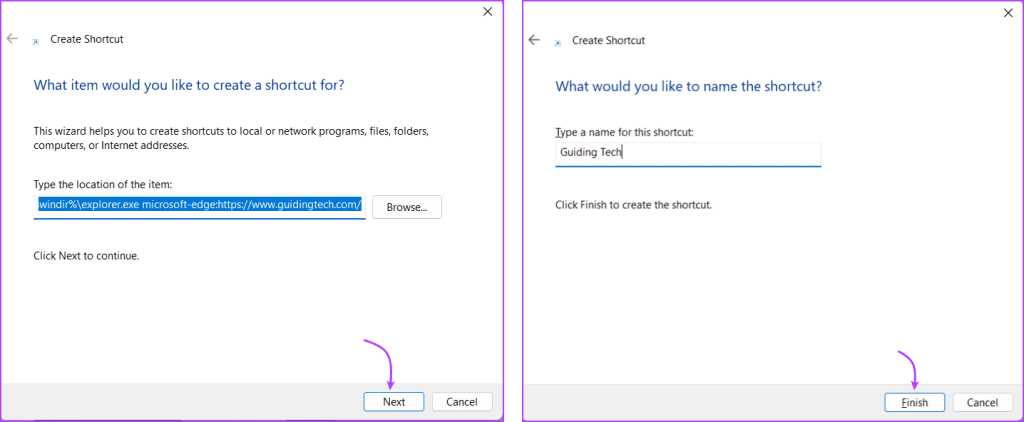 Comment créer des raccourcis pour ouvrir avec un navigateur spécifique sous Windows