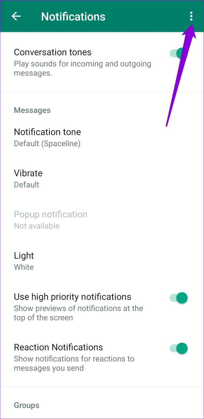 Les 8 meilleures façons de corriger les notifications WhatsApp retardées sur Android