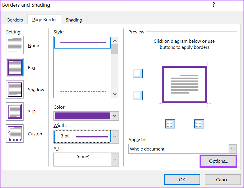 Comment insérer et modifier une bordure de page dans Microsoft Word