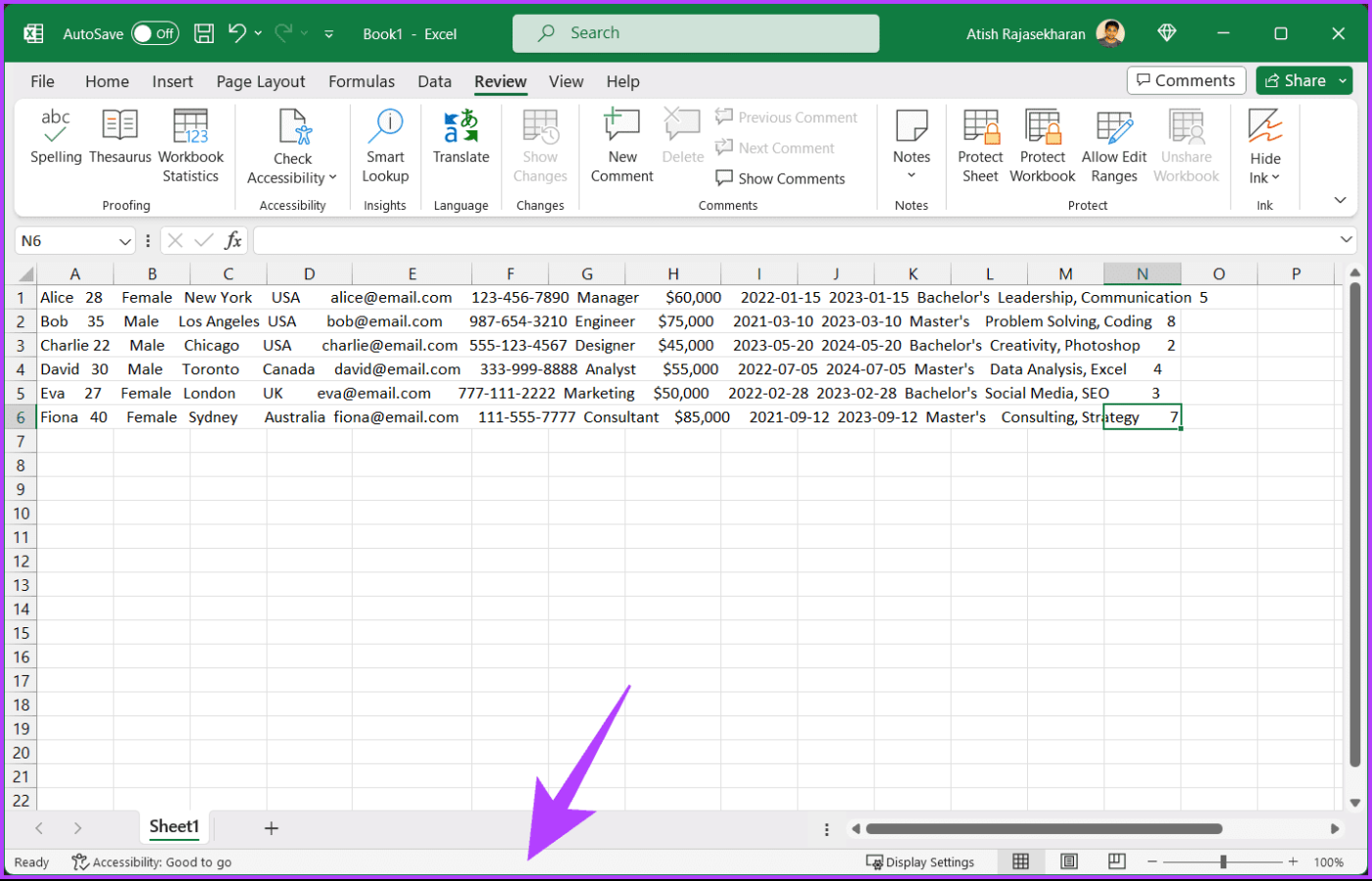 9 formas de arreglar la barra de desplazamiento que no funciona en Excel