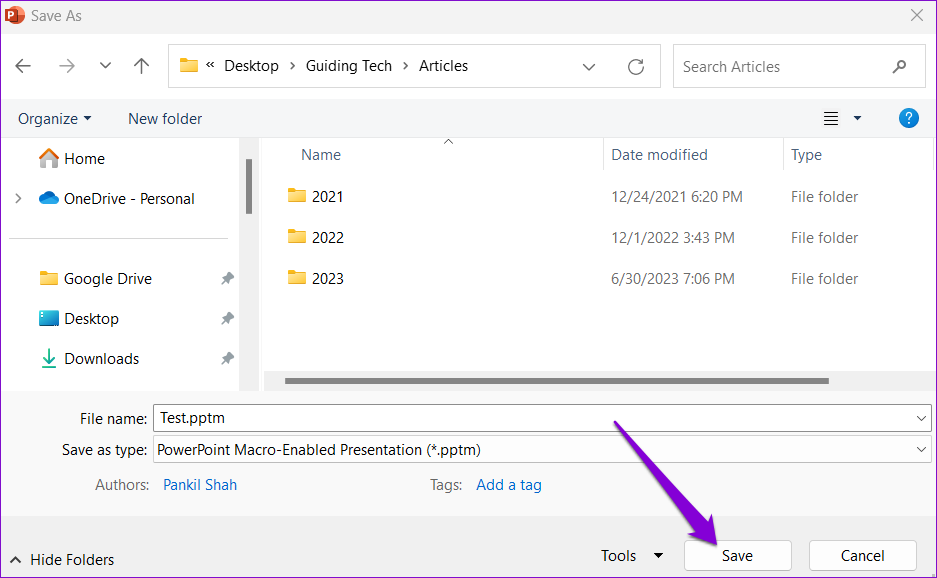 7 วิธียอดนิยมในการแก้ไข Microsoft PowerPoint ไม่บันทึกไฟล์บน Windows