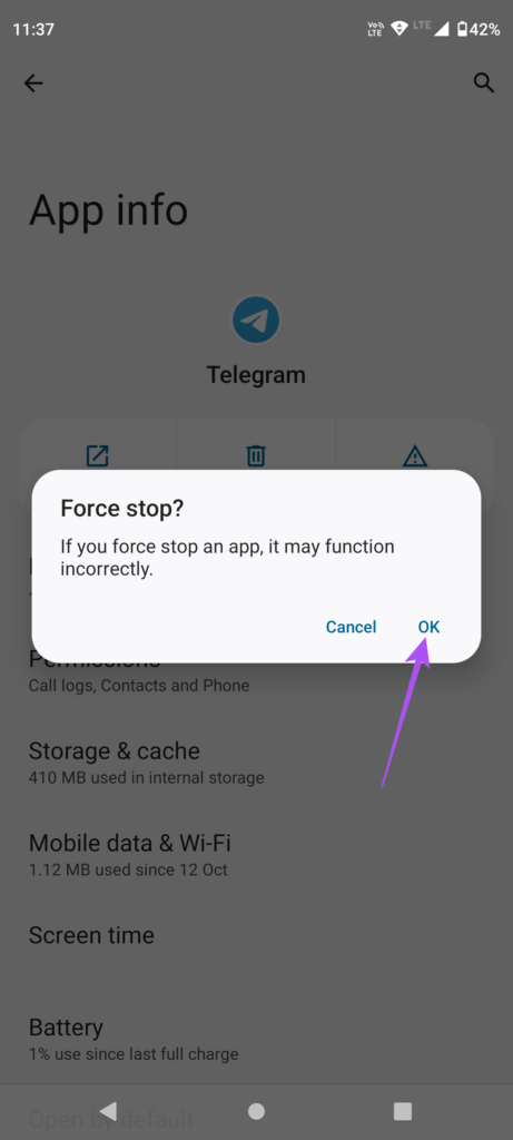 iPhone 및 Android의 Telegram에서 Picture-in-Picture가 작동하지 않는 문제를 해결하는 5가지 최선의 방법