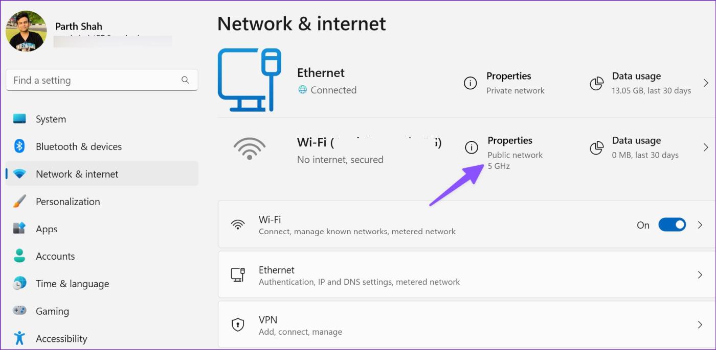 Windows 11에서 Wi-Fi는 연결되었지만 인터넷이 연결되지 않는 문제를 해결하는 4가지 방법