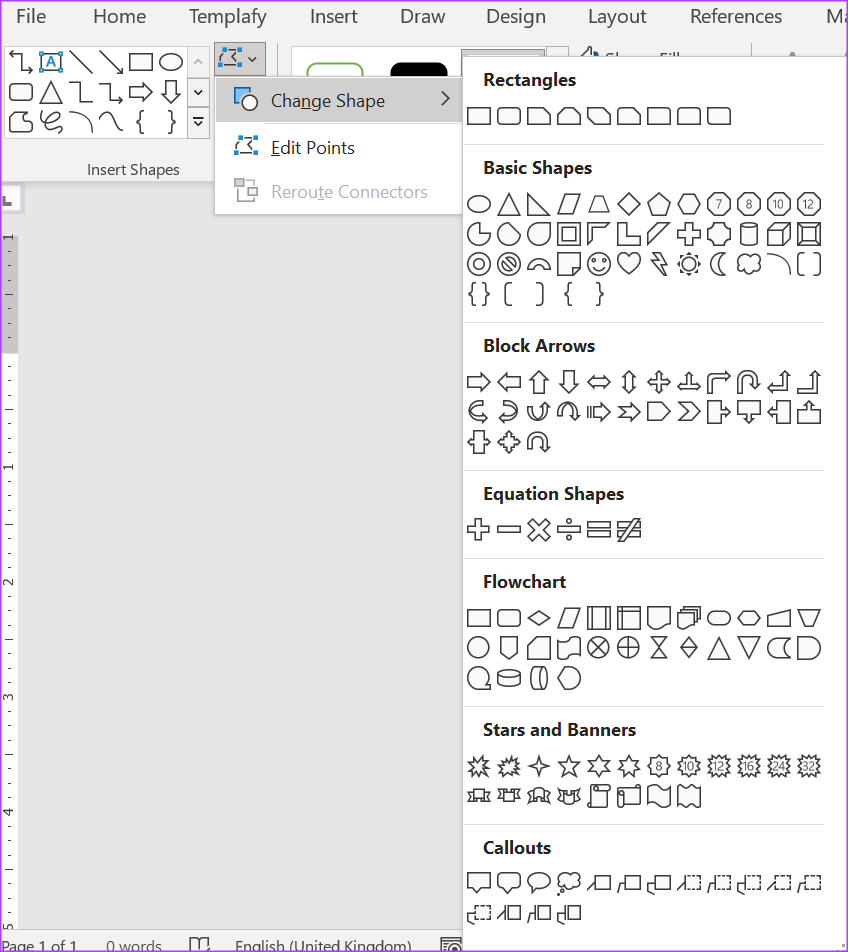 Come aggiungere e modificare forme in Microsoft Word