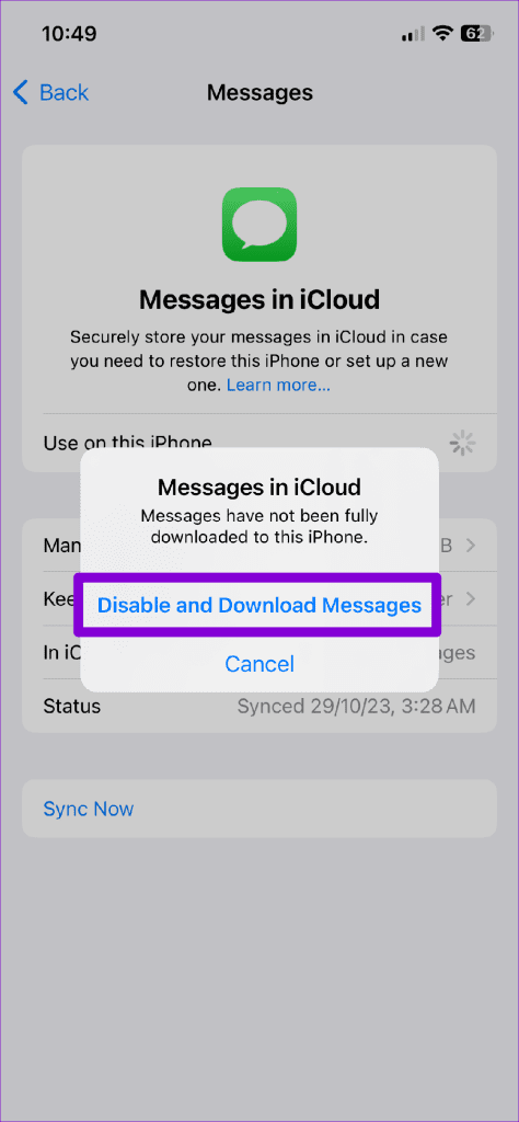 Top 7 oplossingen voor de iPhone die vastloopt bij het downloaden van berichten van iCloud