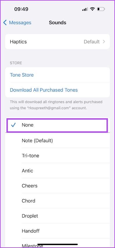 Cómo desactivar el sonido de los mensajes enviados en iPhone y Android