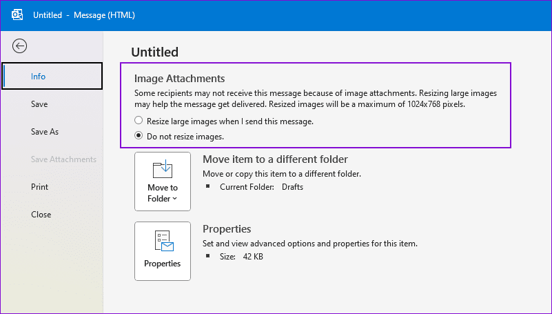 5 façons de résoudre l'impossibilité d'ajouter des pièces jointes dans Microsoft Outlook pour Windows