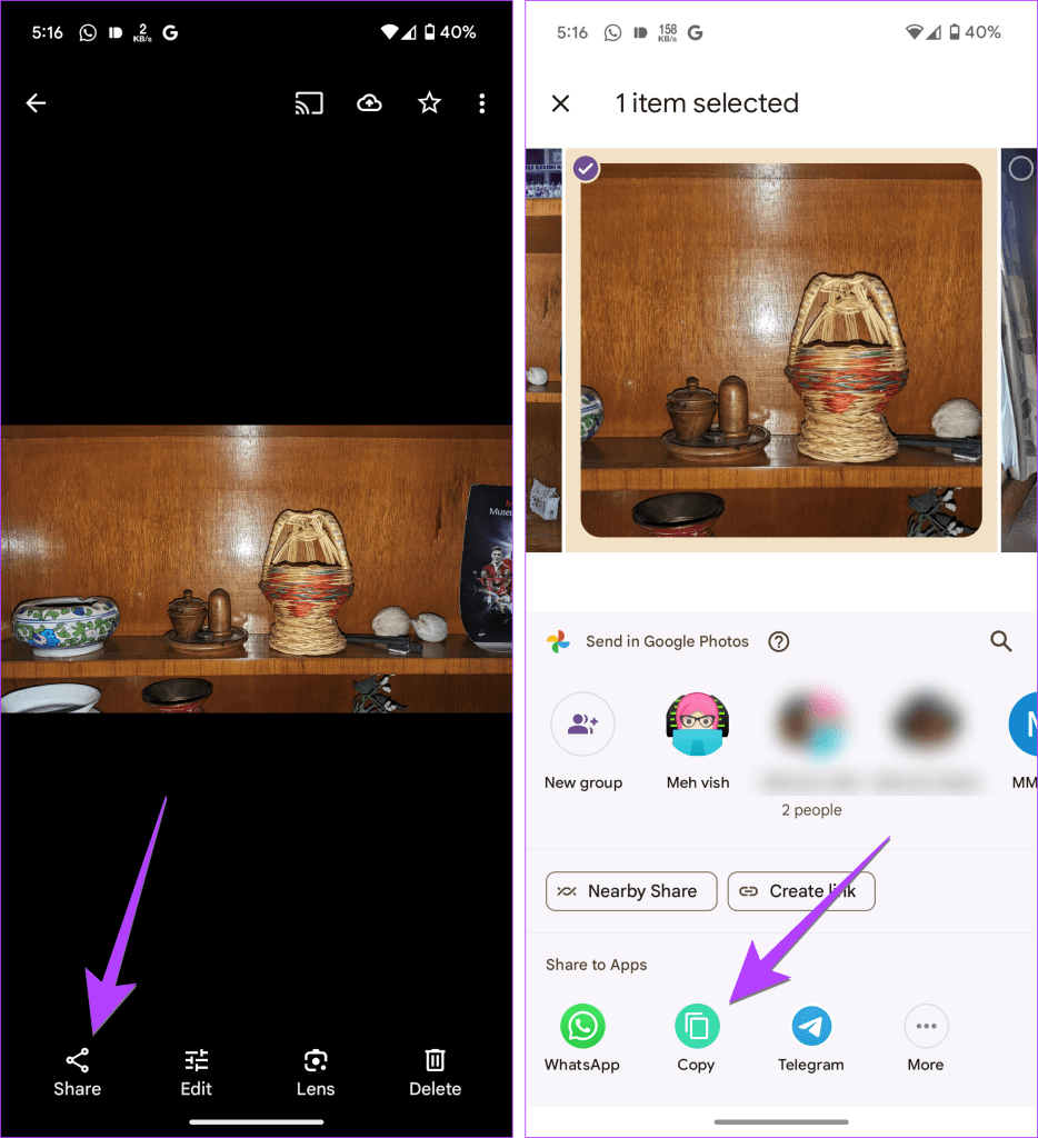 Comment copier et coller des images sur Android
