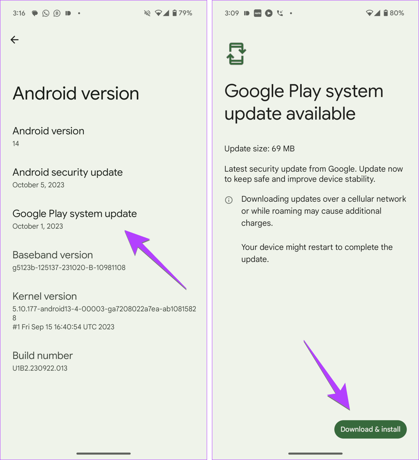 Comment mettre à jour manuellement les services Google Play