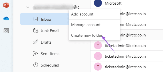 Mappen maken en e-mails verplaatsen in Outlook op Mac en Windows