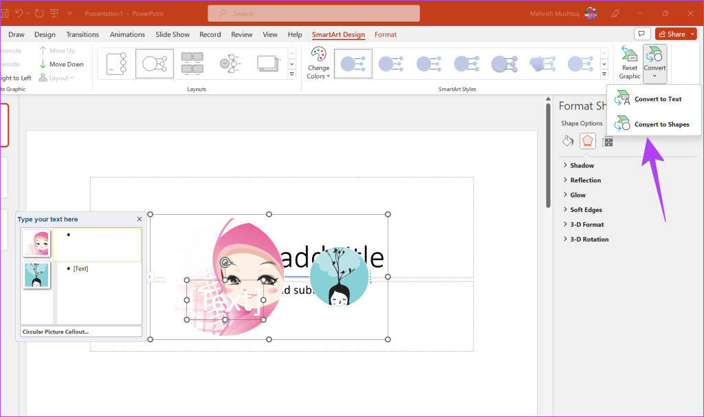 4 طرق لاقتصاص صورة في دائرة في PowerPoint