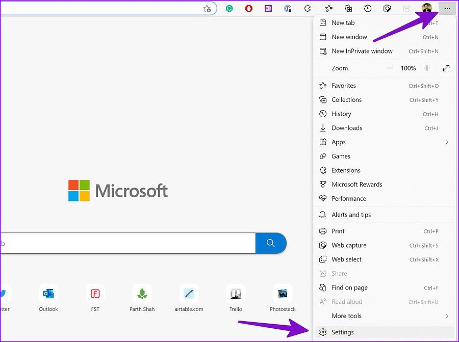 4 sposoby zmiany wyszukiwarki Microsoft Edge na problem Yahoo