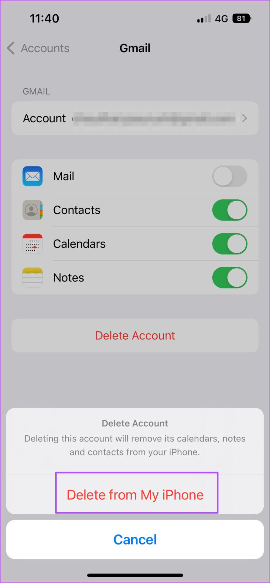 2 façons de réparer Apple Mail qui ne se synchronise pas avec Gmail sur iPhone
