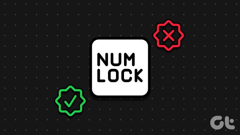 在 Windows 啟動時啟用或停用 Num Lock 的 4 種方法