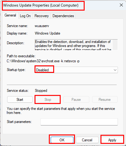如何停止正在进行的Windows 11更新