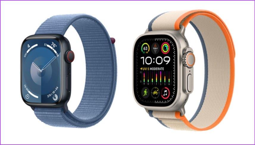 Apple Watch Series 9 frente a Apple Watch Ultra 2: cuál es mejor