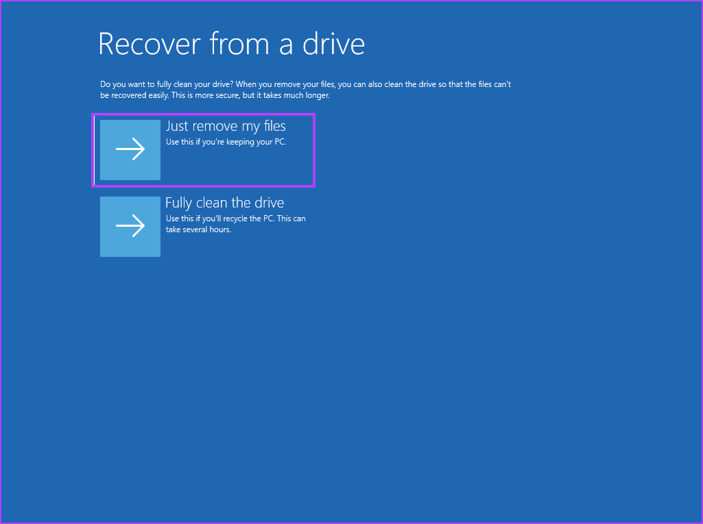 Cómo crear y utilizar una unidad de recuperación en Windows 11