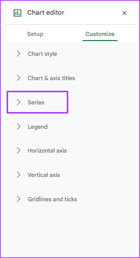 Como adicionar e personalizar uma linha de tendência em um gráfico no Planilhas Google