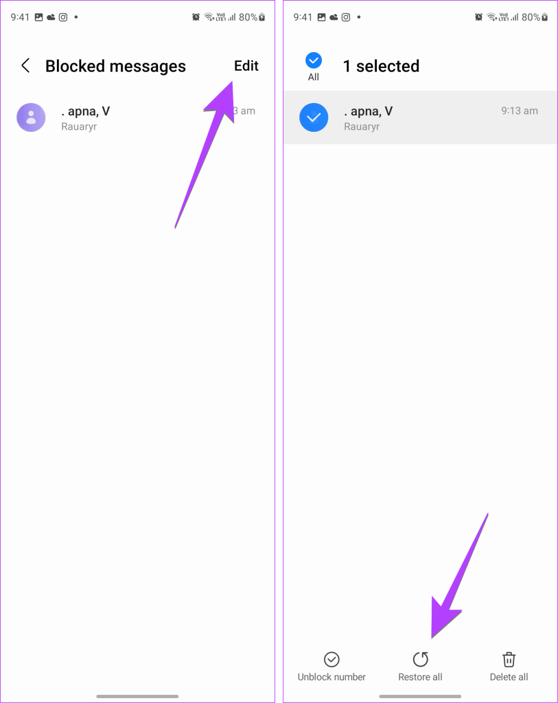 Cómo ver y recuperar mensajes bloqueados en Android (Samsung incluido)