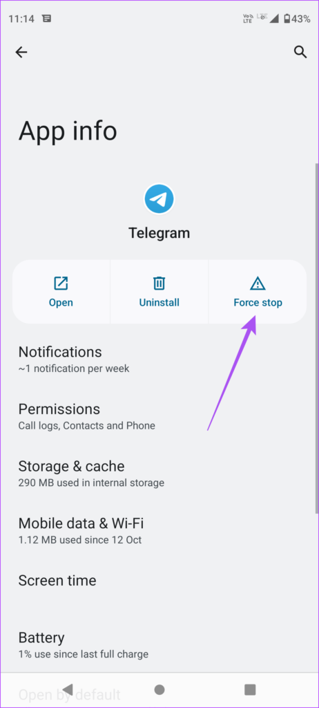 iPhone 및 Android의 Telegram에서 Picture-in-Picture가 작동하지 않는 문제를 해결하는 5가지 최선의 방법