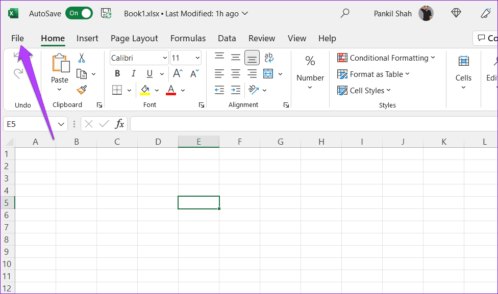 4 façons de réparer la barre d'outils Excel qui ne fonctionne pas sous Windows