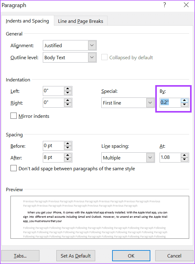 Microsoft Wordで段落をインデントする3つの最良の方法