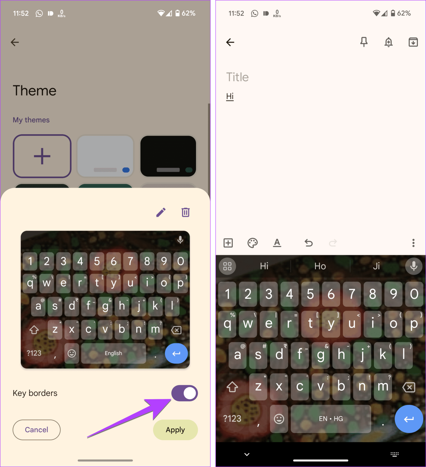 Como colocar uma imagem em teclados Android, incluindo Samsung