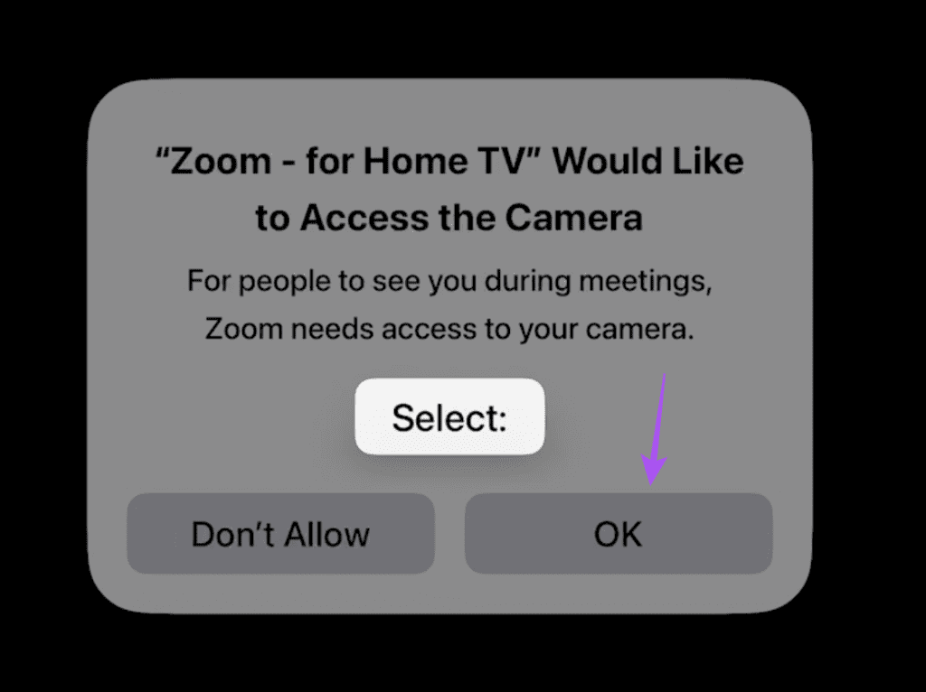 Apple TV 4KでZoomアプリを使用する方法