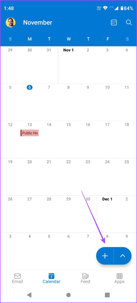 如何在行動版和桌面版 Outlook 行事曆中新增和刪除假期