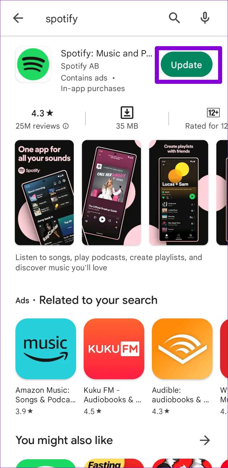 6 วิธียอดนิยมในการแก้ไข Spotify ไม่มีข้อผิดพลาดในการเชื่อมต่ออินเทอร์เน็ตบน Android