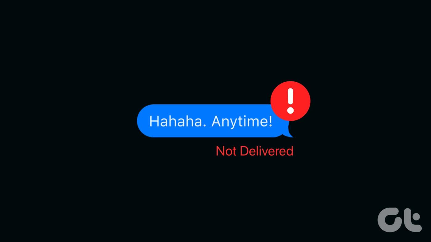 iPhone에서 iMessage "배달되지 않음" 오류를 해결하는 9가지 방법