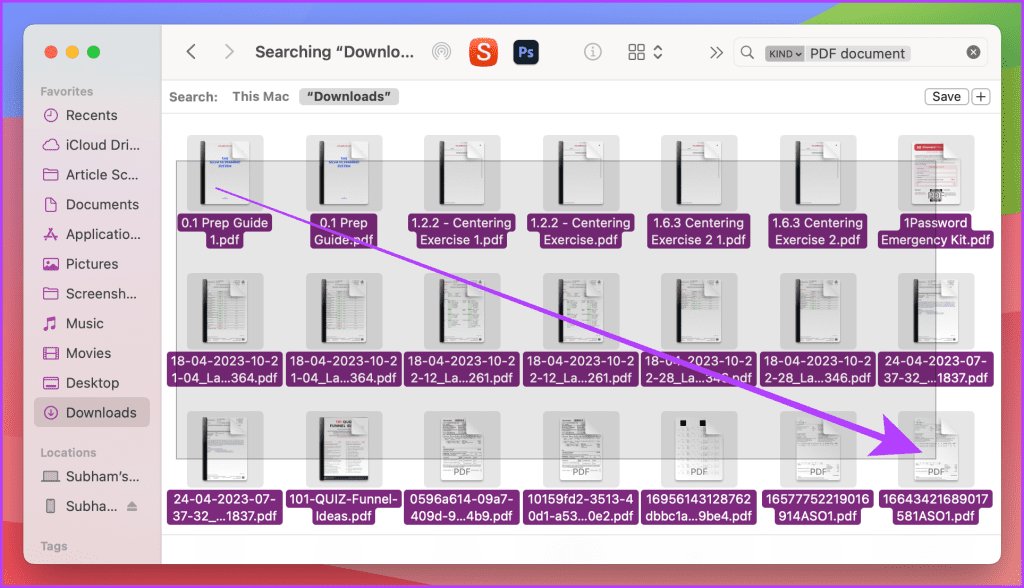 Mac と iPhone で複数のファイル/アイテムを選択する 7 つの方法