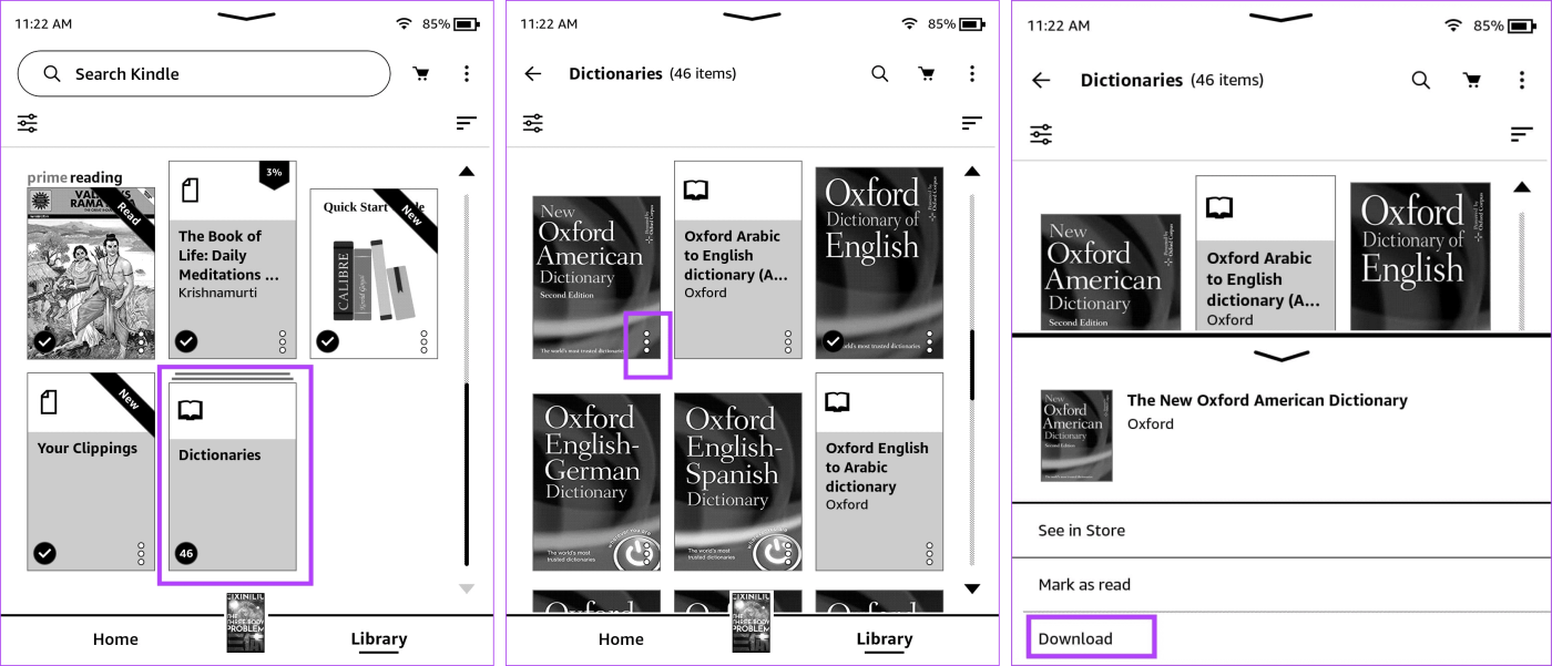 Comment utiliser le dictionnaire sur n'importe quel Kindle : un guide complet