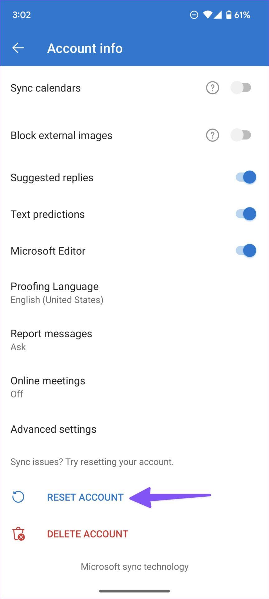 Nove maneiras principais de corrigir o Microsoft Outlook que não recebe e-mails no Android