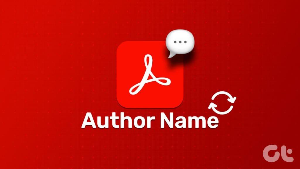 Comment changer le nom de l'auteur pour les commentaires dans Adobe Acrobat