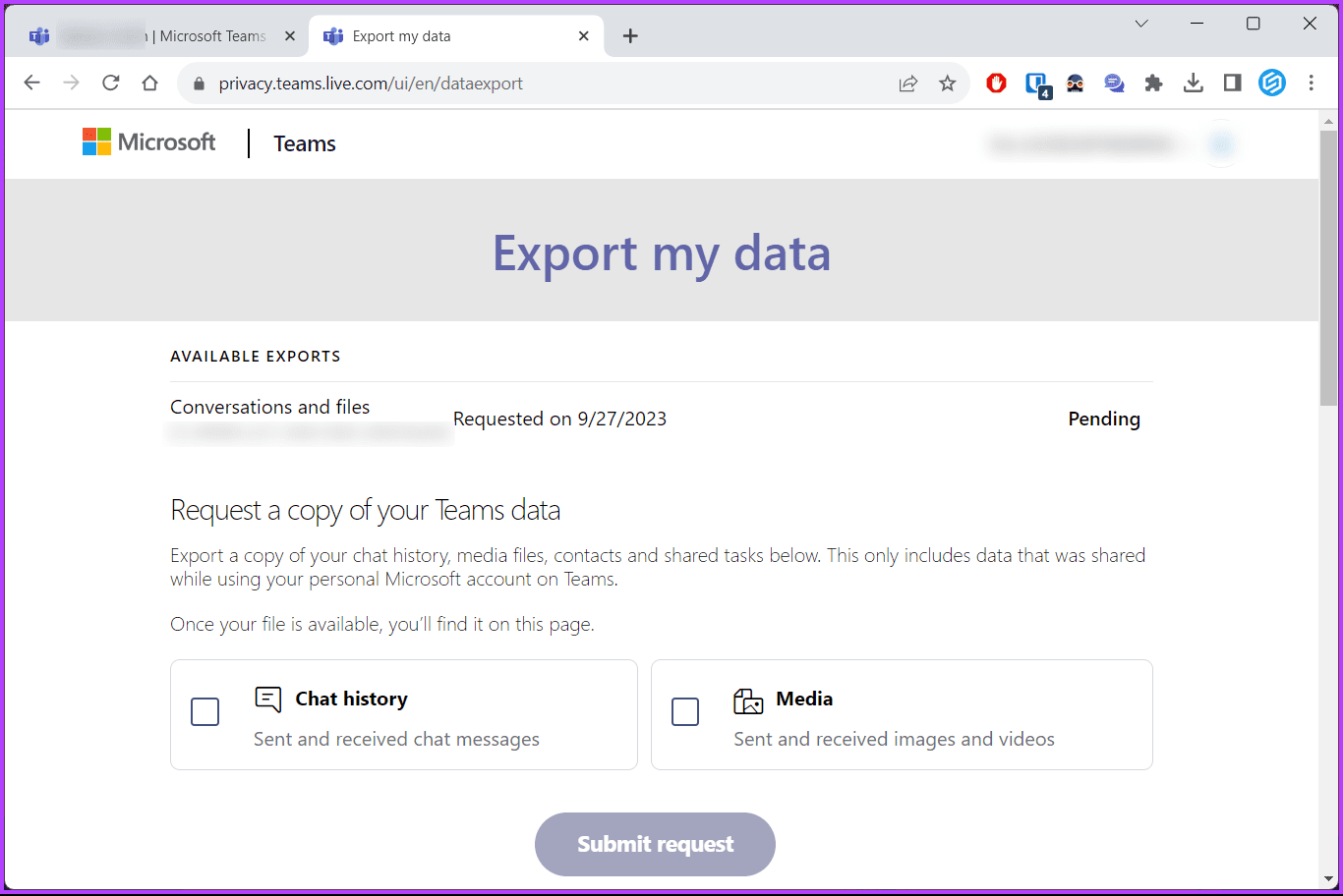 6 maneiras de exportar o histórico de bate-papo do Microsoft Teams