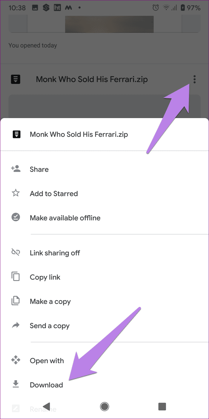 Como baixar e salvar imagens do Google Docs no telefone e no PC