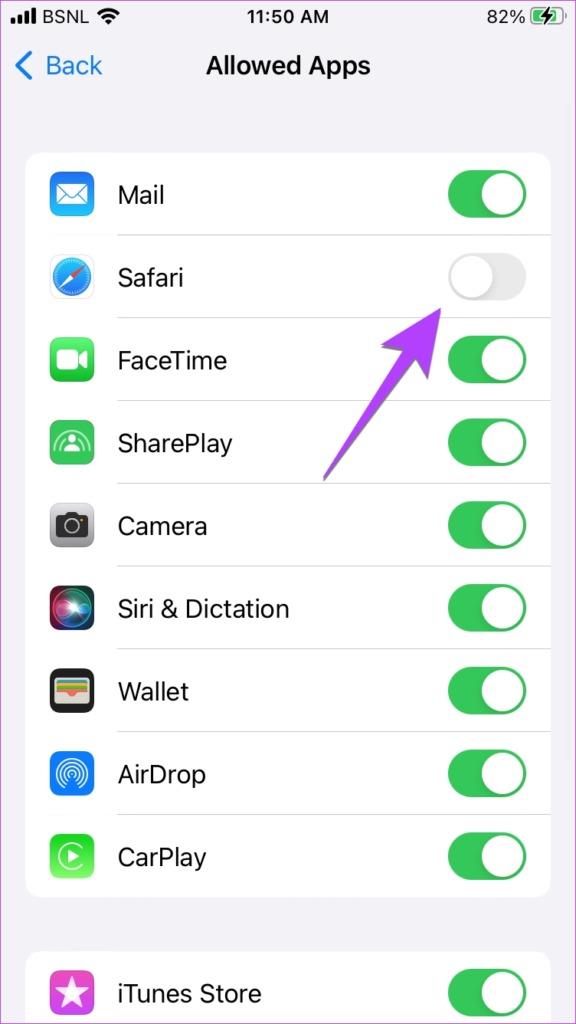6 manieren om Safari te repareren verdwenen uit het startscherm van de iPhone