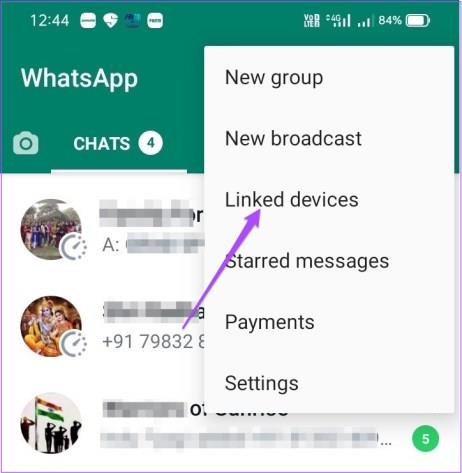 リンクされたデバイスを WhatsApp アカウントからログアウトする方法