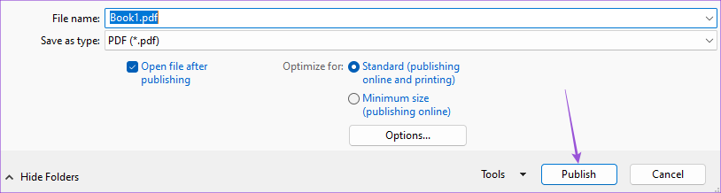 วิธีสร้างปุ่มพิมพ์เป็น PDF ใน Microsoft Excel บน Windows 11