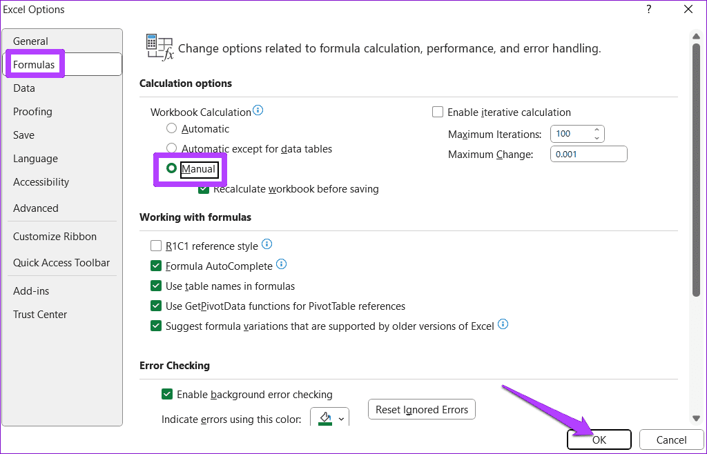 4 修正了 Microsoft Excel 中的「我們發現某些內容有問題」錯誤